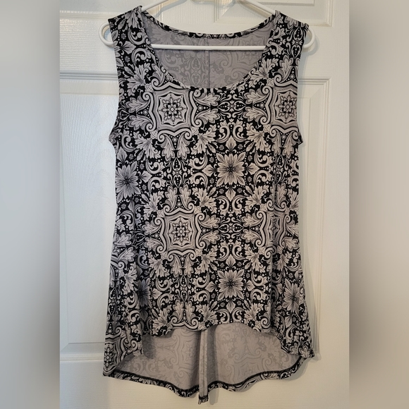 Flattering Sleeveless Peplum Top - Picture 1 of 3